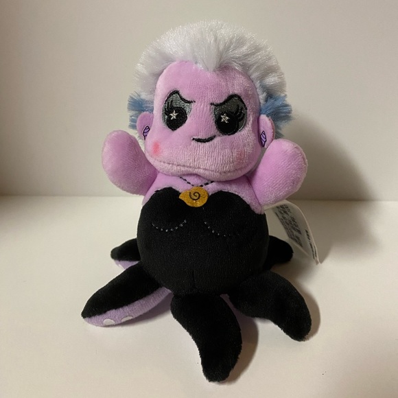 Disney Parks Wishables Ursula The Little Mermaid Villian Rare Mini Plush Mystery - Picture 3 of 12